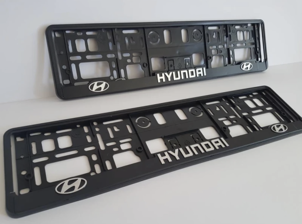 Hyundai Number Plate Frames