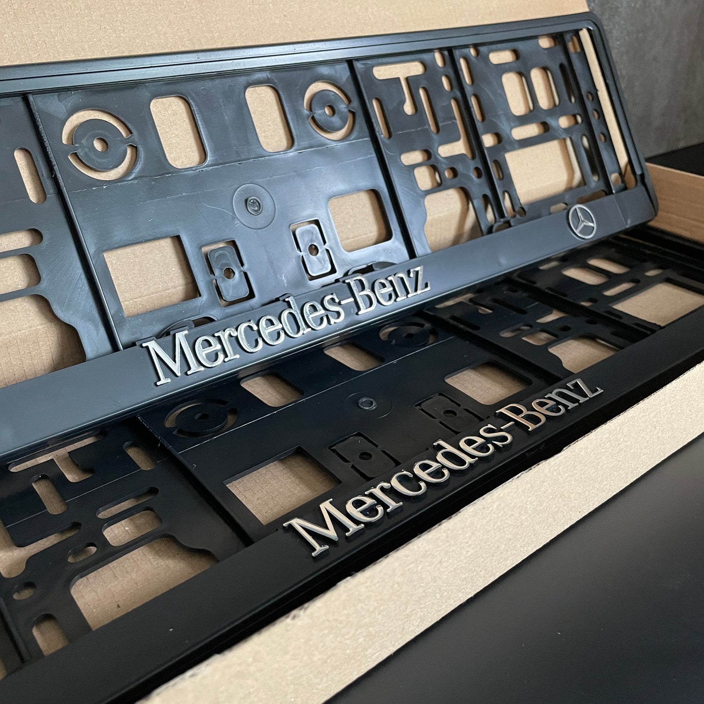 Rame pentru plăcuțe de înmatriculare Mercedes