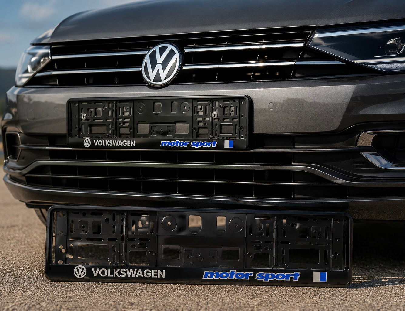Cadres de plaque d'immatriculation Volkswagen Motorsport