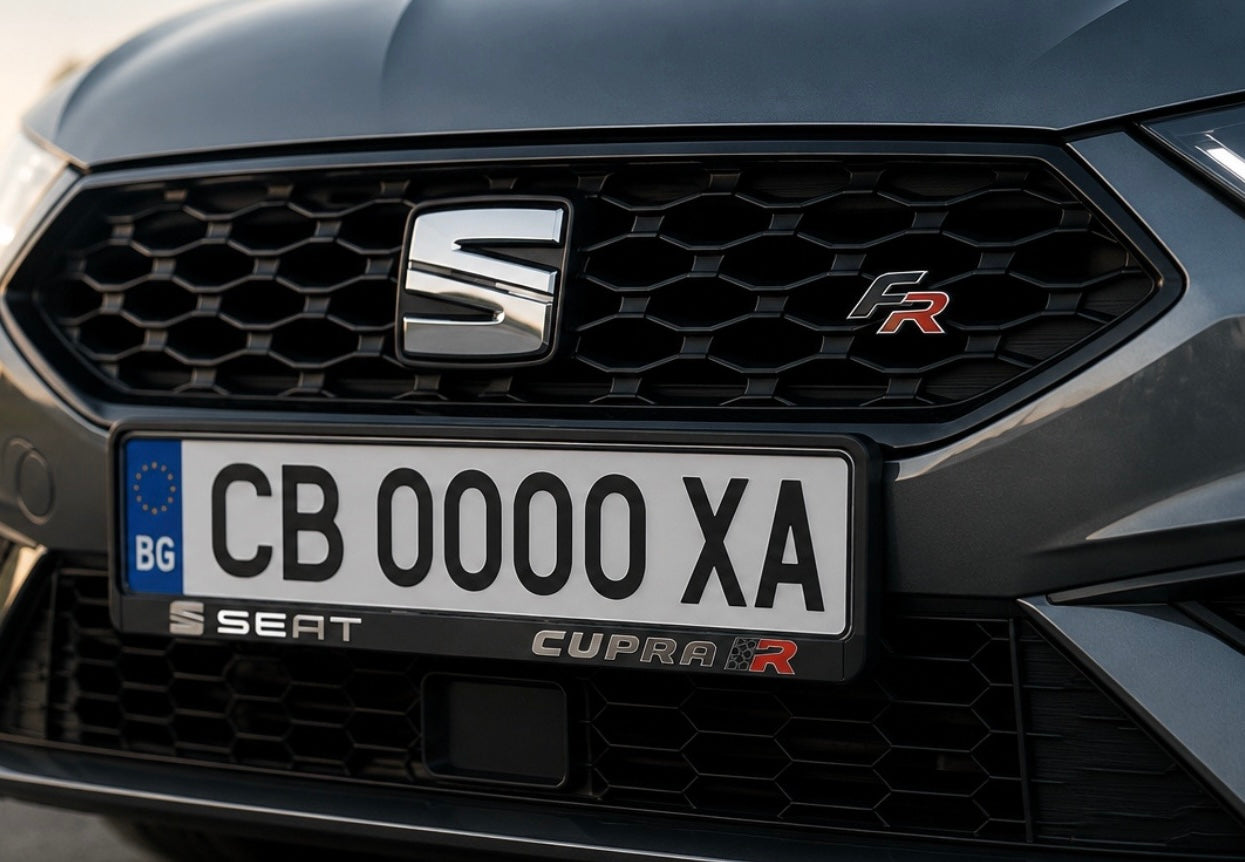 Nummernschildrahmen für Seat Cupra