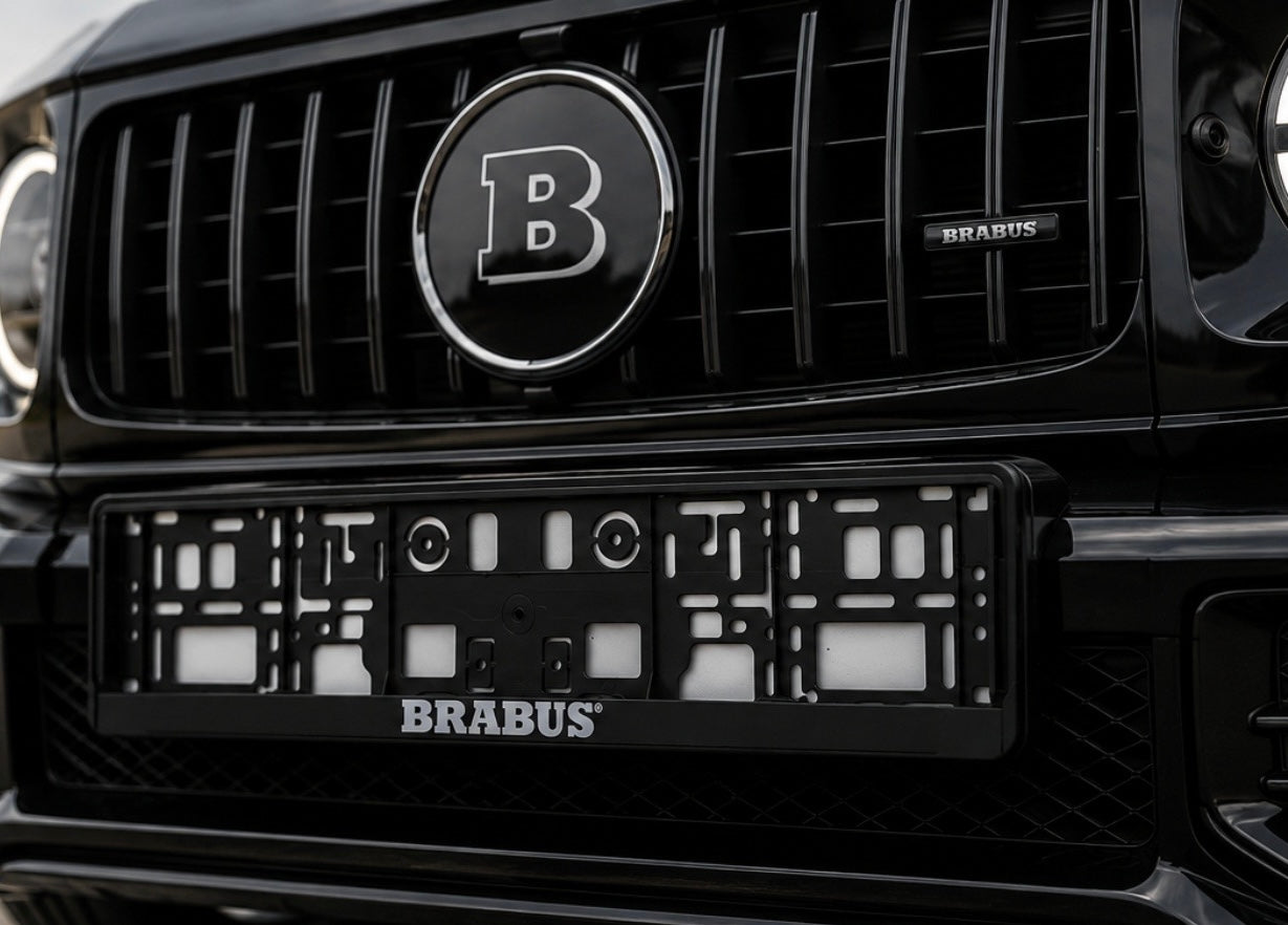 Cadres de plaque d'immatriculation BRABUS
