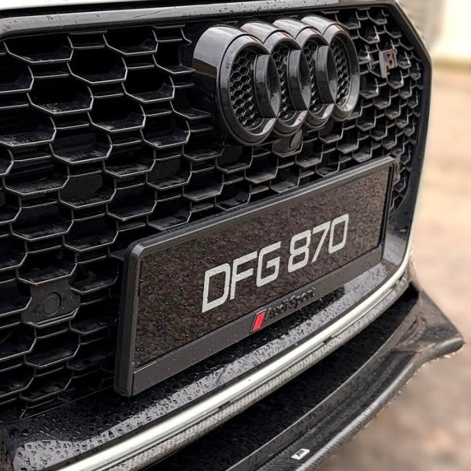 Audi Sport Kennzeichenrahmen