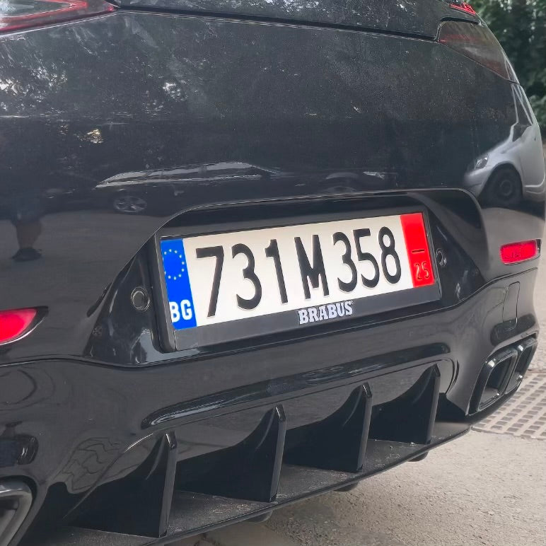 Cadres de plaque d'immatriculation BRABUS