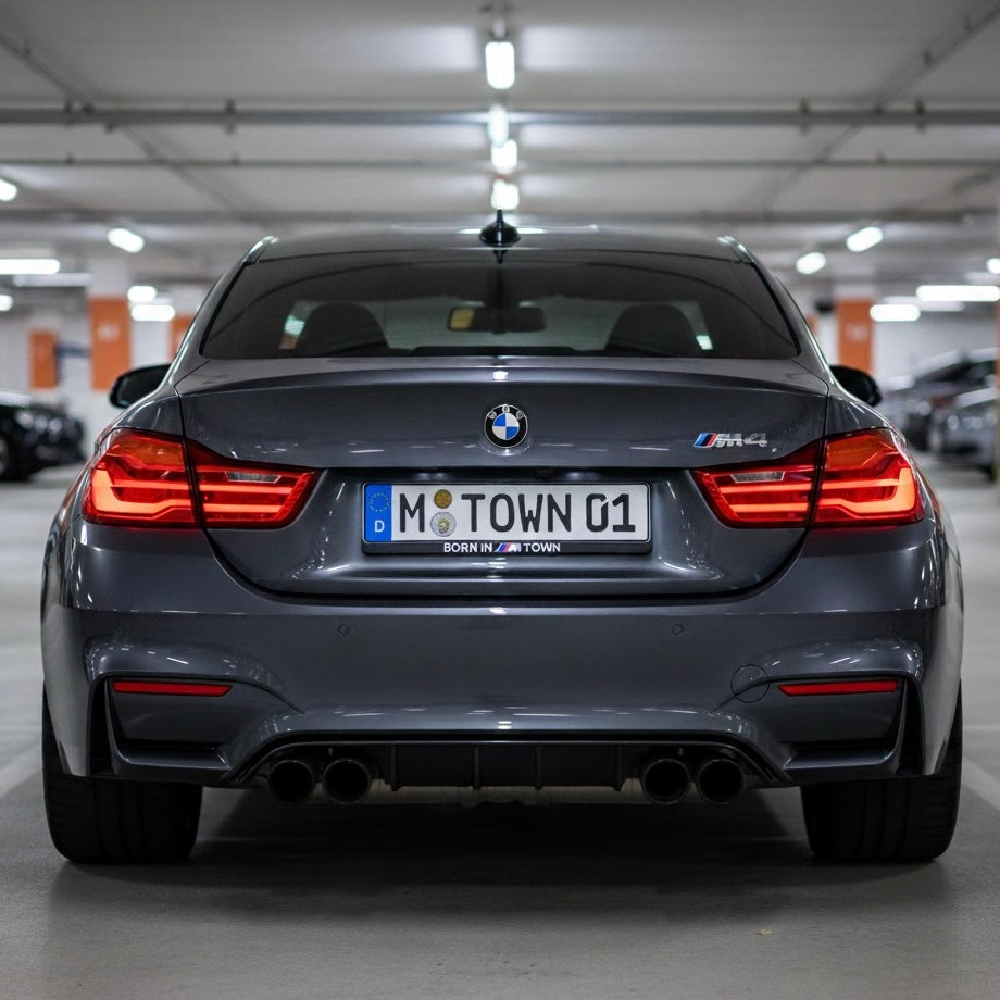 BMW Born in M Town Nummernschildrahmen