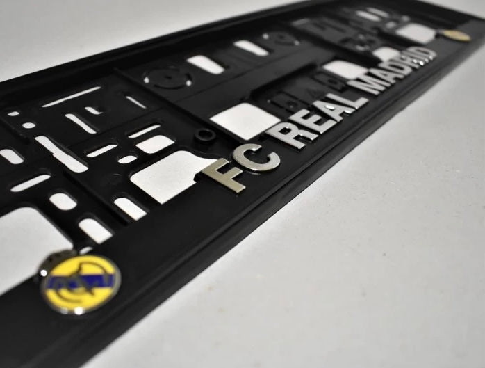 Nummernschildrahmen des FC Real Madrid