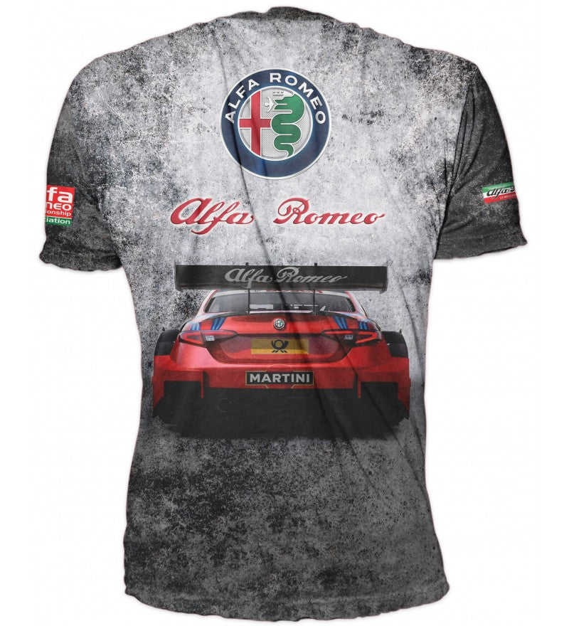 Alfa Romeo Men’s T-Shirt – Premium Auto Design, Soft Cotton #0070