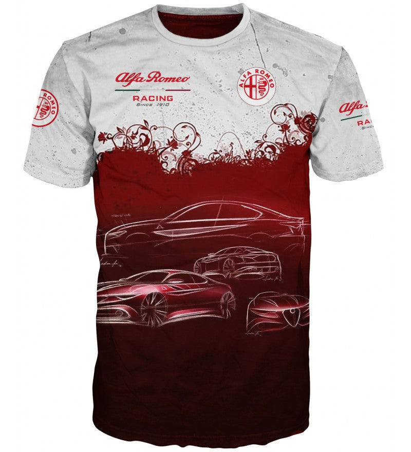 Alfa Romeo Men’s T-Shirt – Premium Auto Design, Soft Cotton #0304