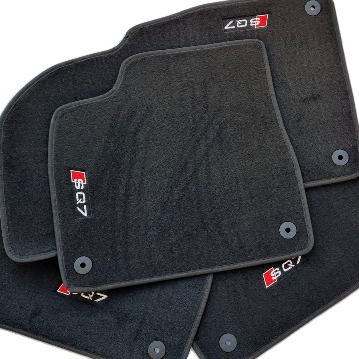Floor Mats Liner For Audi Q7 2016-2023 All Weather Molded 3D Tan 4 Pcs 869879792 Floor Mats Liner For Audi Q7 2016-2023 All Weather Molded 3D Tan 4 Pcs 869879792