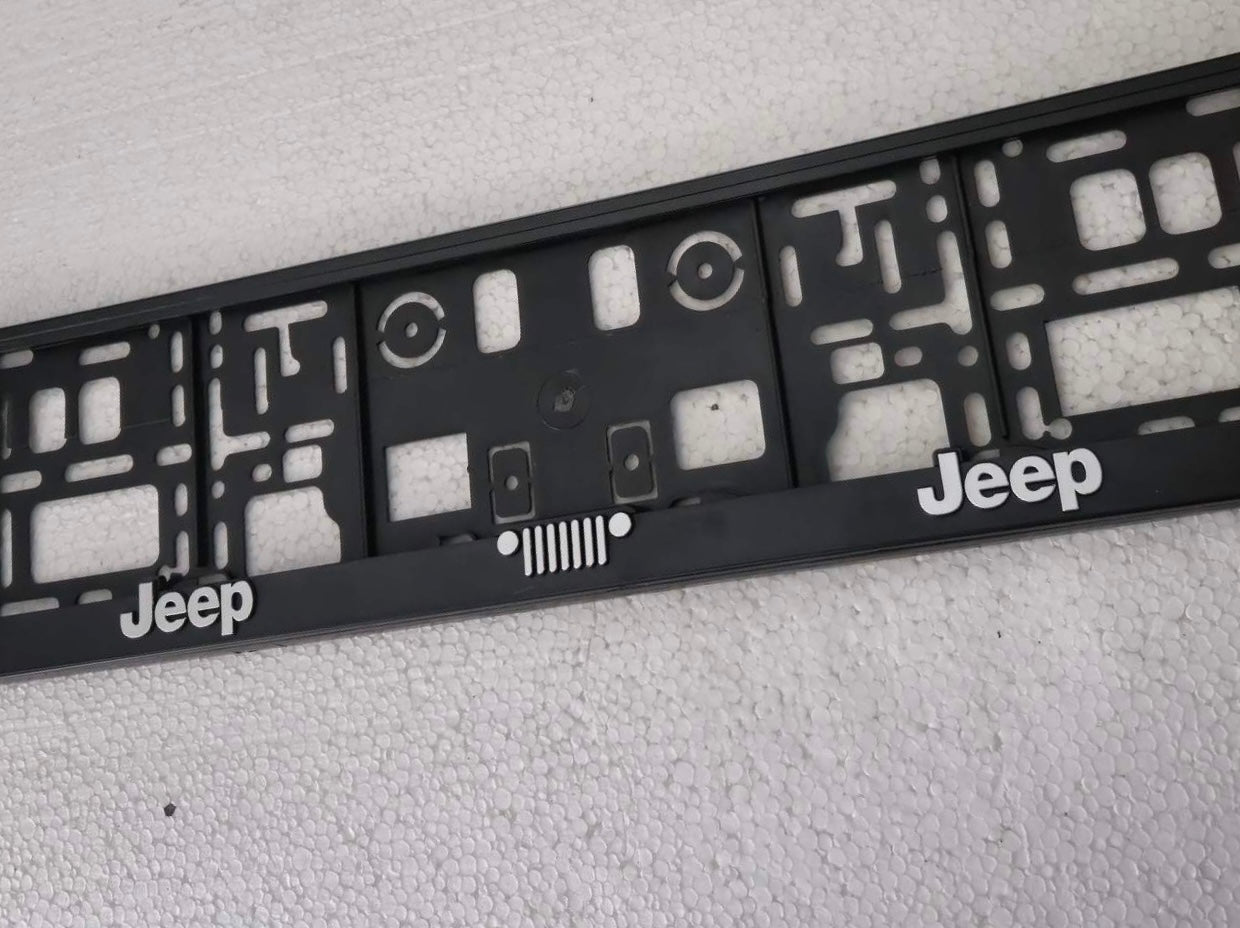 Rame pentru plăcuțe de înmatriculare Jeep