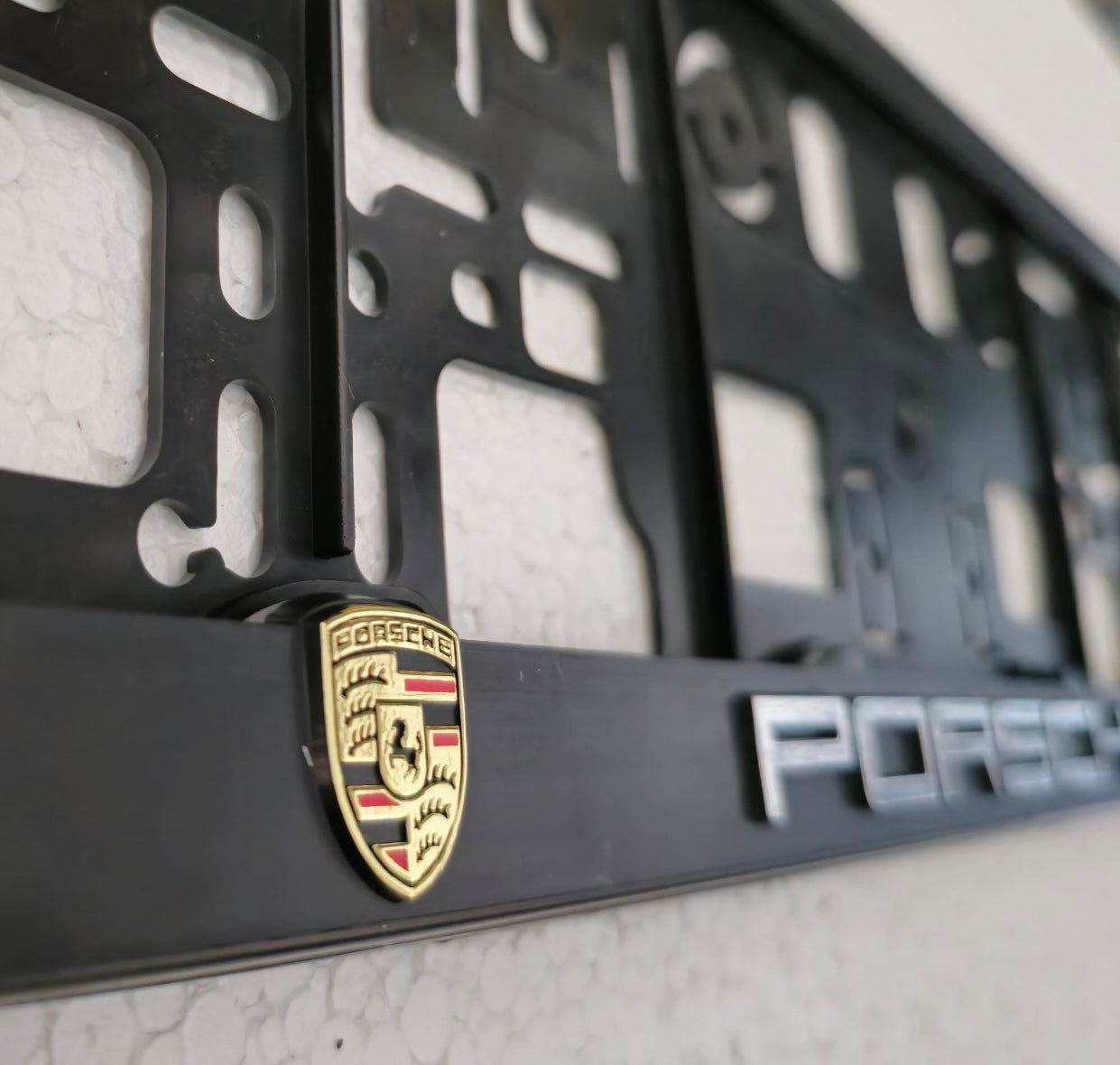 PORSCHE Number Plate Frames