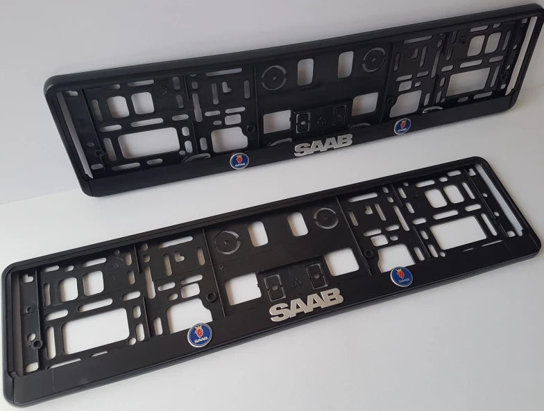 SAAB Nummernschildrahmen