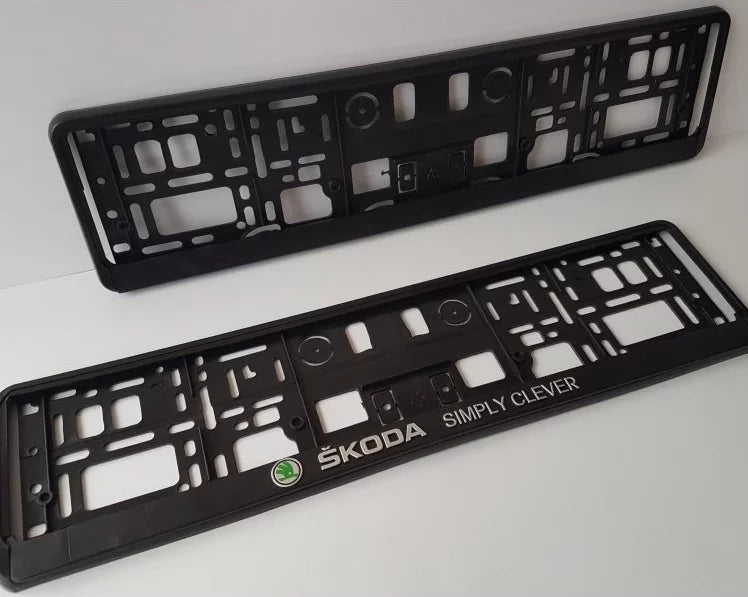 Skoda Simply Clever Nummernschildrahmen