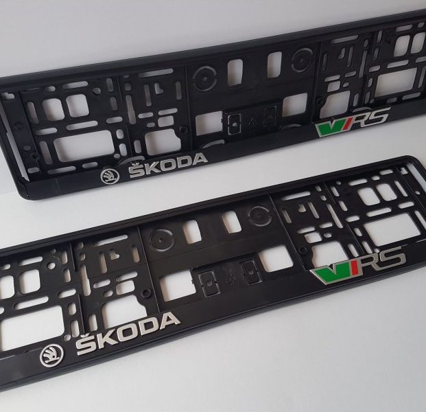 Skoda VRS Nummernschildrahmen