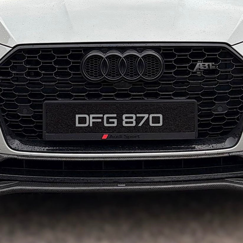 Audi Sport Kennzeichenrahmen