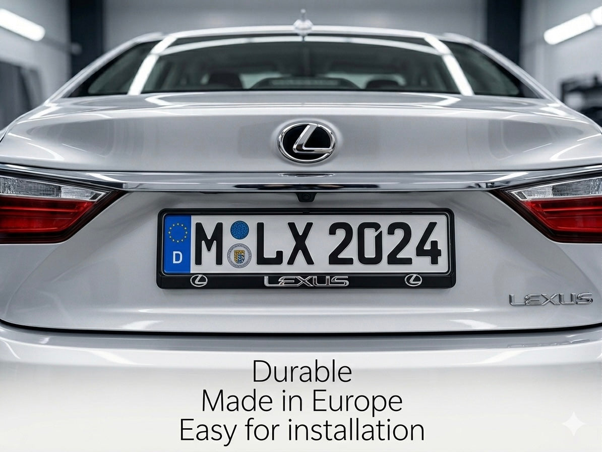 Cadres de plaque d'immatriculation Lexus