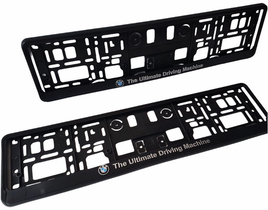 BMW Ultimate Driving Machine Number Plate Frames