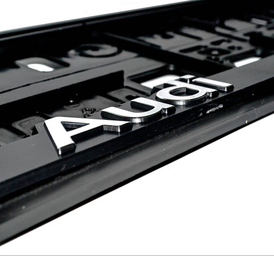 High Quality Licence Plate Frames. Audi