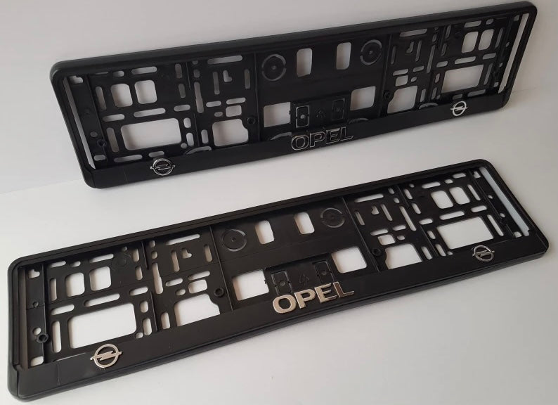 OPEL Number Plate Frames