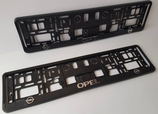 OPEL Number Plate Frames