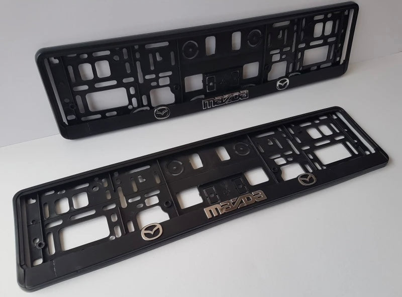 Mazda Number Plate Frames