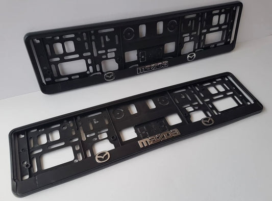 Mazda Number Plate Frames