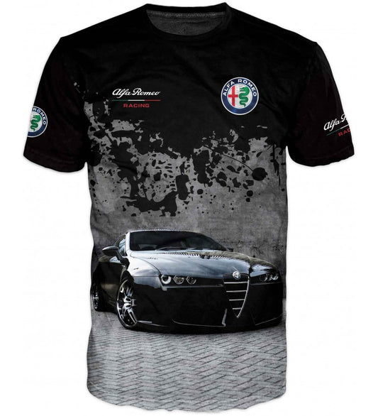Alfa Romeo Men’s T-Shirt – Premium Auto Design, Soft Cotton #0140