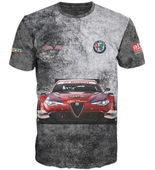 Alfa Romeo Men’s T-Shirt – Premium Auto Design, Soft Cotton #0070