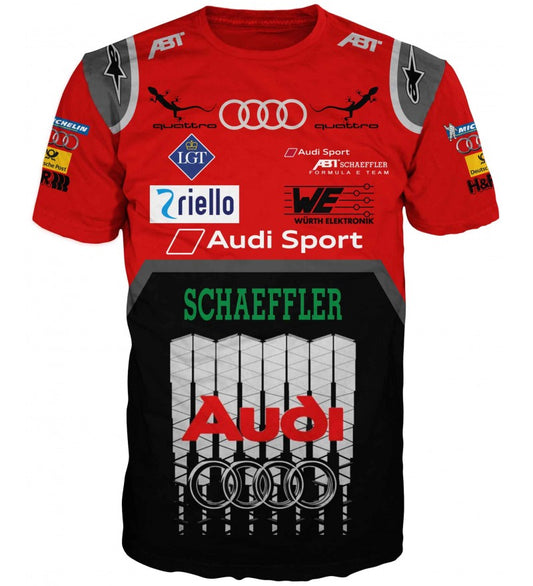 Audi Logo Men’s T-Shirt – Premium Auto Design, Cotton Blend #0169