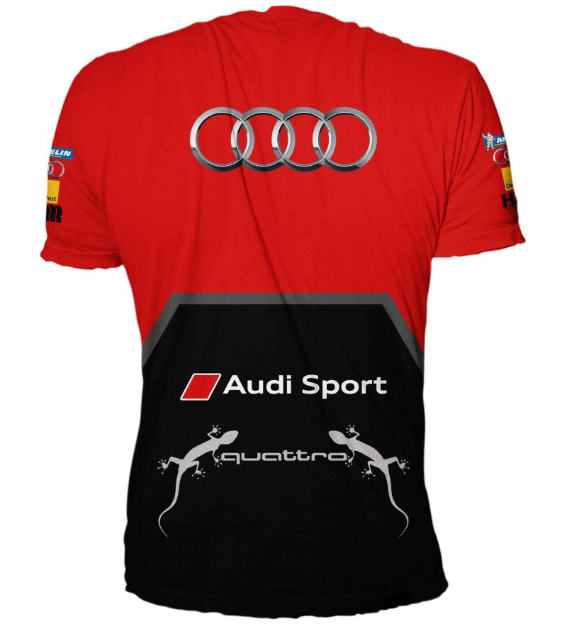 Audi Logo Men’s T-Shirt – Premium Auto Design, Cotton Blend #0169