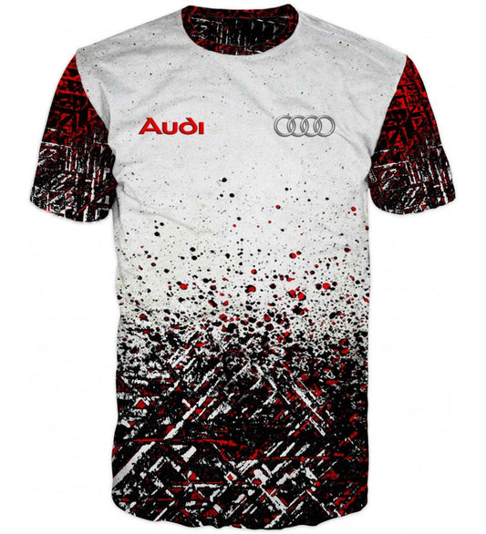 Audi Logo Men’s T-Shirt – Premium Auto Design, Cotton Blend #0105