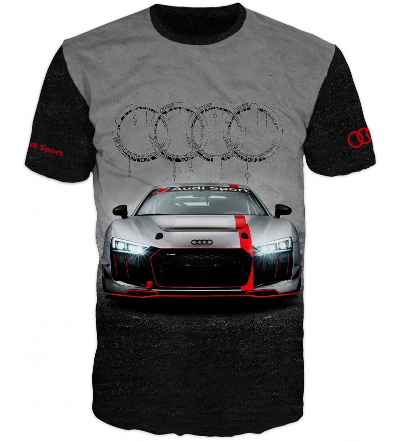 Audi Logo Men’s T-Shirt – Premium Auto Design, Cotton Blend #0101
