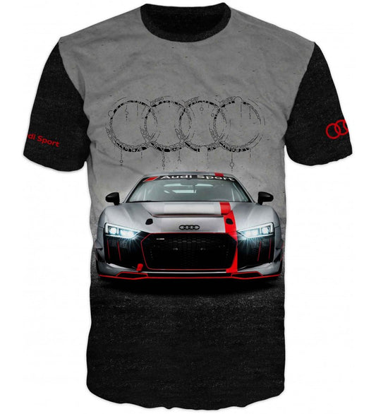 Audi Logo Men’s T-Shirt – Premium Auto Design, Cotton Blend #0101