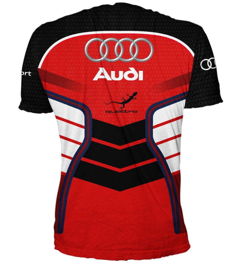 Audi Logo Men’s T-Shirt – Premium Auto Design, Cotton Blend #0295