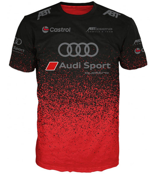 Audi Logo Men’s T-Shirt – Premium Auto Design, Cotton Blend #0363