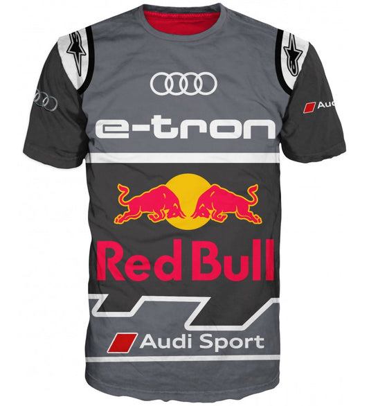Audi Logo Men’s T-Shirt – Premium Auto Design, Cotton Blend #0298