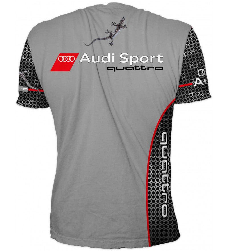 Audi Logo Men’s T-Shirt – Premium Auto Design, Cotton Blend #0127