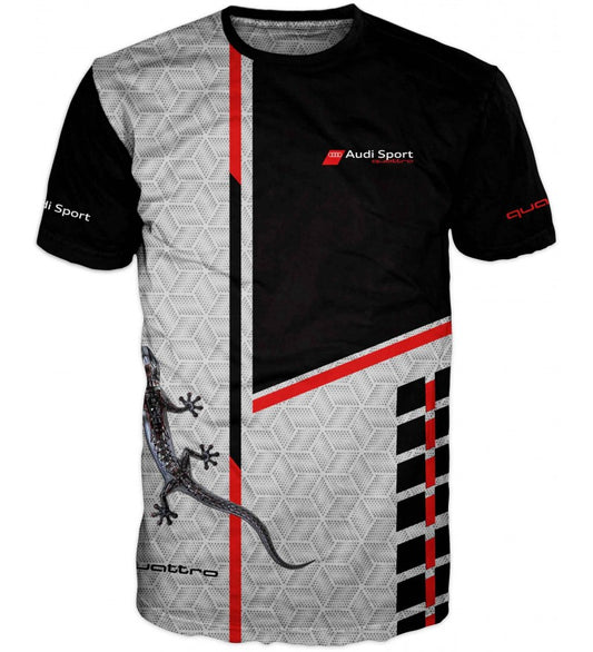 Audi Logo Men’s T-Shirt – Premium Auto Design, Cotton Blend #0156