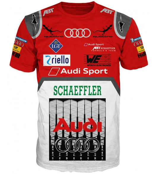 Audi Logo Men’s T-Shirt – Premium Auto Design, Cotton Blend #0178