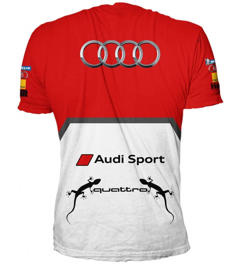 Audi Logo Men’s T-Shirt – Premium Auto Design, Cotton Blend #0178
