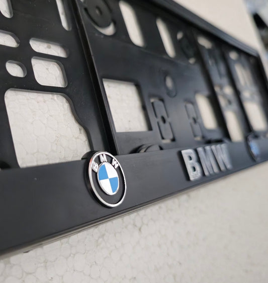 BMW Number Plate Frames