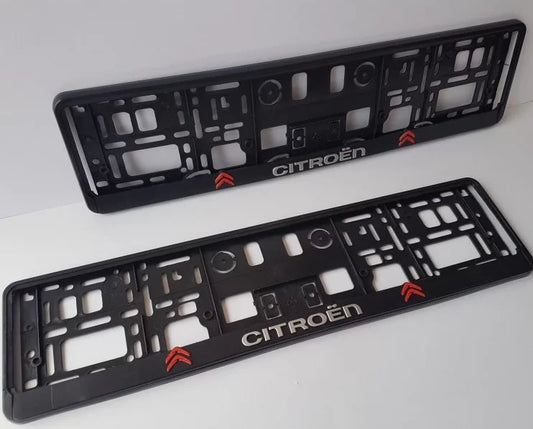 High Quality Licence Plate Frames. Citroen