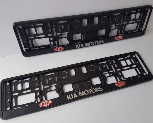 KIA Motors Number Plate Frames