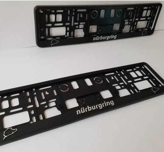 Nurburgring Number Plate Frames