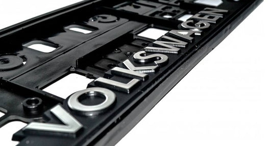 Volkswagen Number Plate Frames