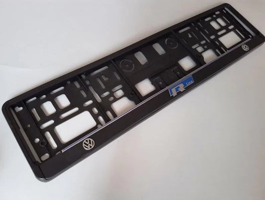 VW R line Number Plate Frames